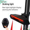 omni new arrival smart taillight USB port charging mini led lights bike